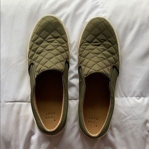 A New Day quilted slip on sneakers
